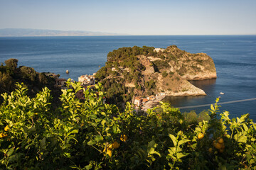 Taormina Sicily Italy Mediterranean sea 