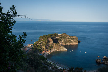 Taormina Sicily Italy Mediterranean sea 