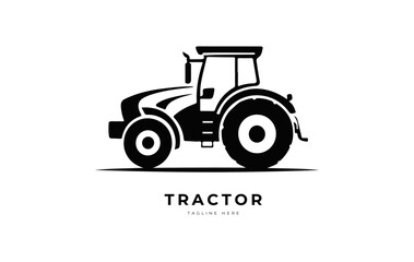 tractor logo design concept