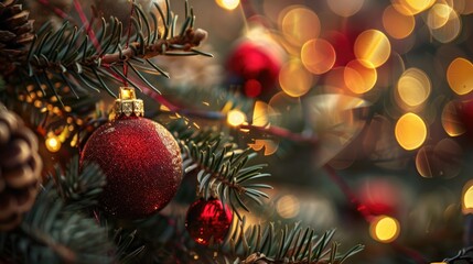 Poster - Ideas for Christmas Macro Photography Backgrounds