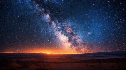 Serene Patagonia Dark Sky Night: Milky Way & Stars in Untouched Wilderness