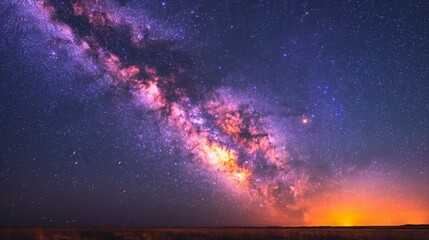 Serene Night Skies at Woods Dark Sky Reserve, USA - Milky Way, Stars, Stargazing in Uninhabited Landscape