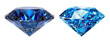 © PNG Land - blue diamond isolated on a transparent background