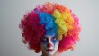 © Fotograf - A cheerful clown dressed in bright colors, ideal for children's parties or entertainment events