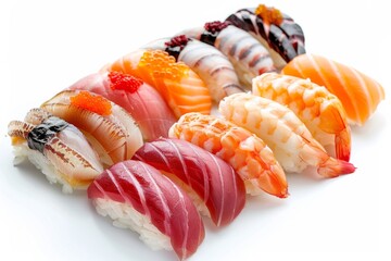 Wall Mural - Assorted Nigiri Sushi