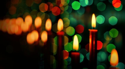 Aufkleber - A candlestick chart tracking stock market performance, with green and red candles indicating price movements.