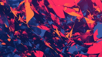 Wall Mural - a vibrant and abstract pattern perfect for backgrounds this decorative backdrop is versatile ideal f