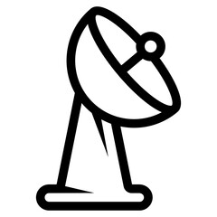 parabolic antenna icon