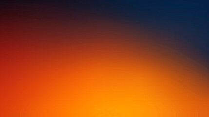 Canvas Print - orange and sapphire gradient background. powerpoint and business background