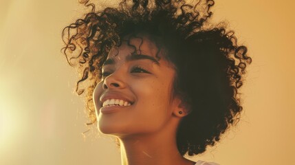 Poster - The Smiling Woman in Sunlight