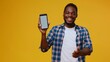 © Studio Nova - A man presenting smartphone