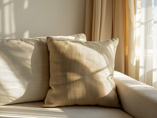 Canvas Print - Add charm to the room's interior with a plush sofa pillow