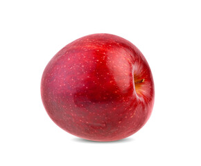 Wall Mural - Red apple isolated on white background