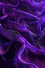 Wall Mural - Purple Fabric Close-Up