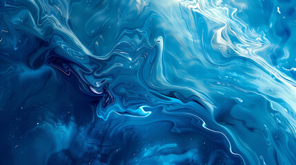 Wall Mural - blue water background
