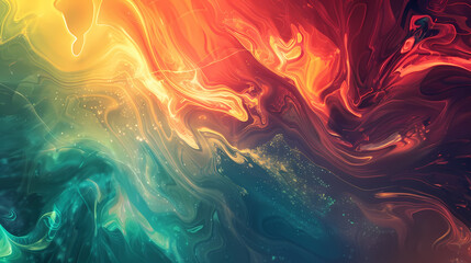 Wall Mural - abstract background with fire