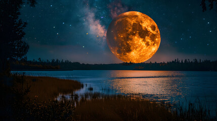 Wall Mural -  full moon