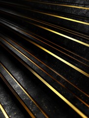 Wall Mural - Black and Gold Background