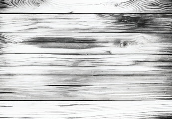Wall Mural - Wood texture Black and white. Black and White Wood Planks as Background. Pine Wood Planking, Bleached and Stained Gray, Grunge Texture Detail.