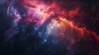© Alon - Star field in galaxy space with colorful nebula. Sci fi background of deep space. Ethereal wallpaper.