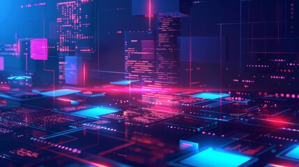 application programming interface illustration, 16:9