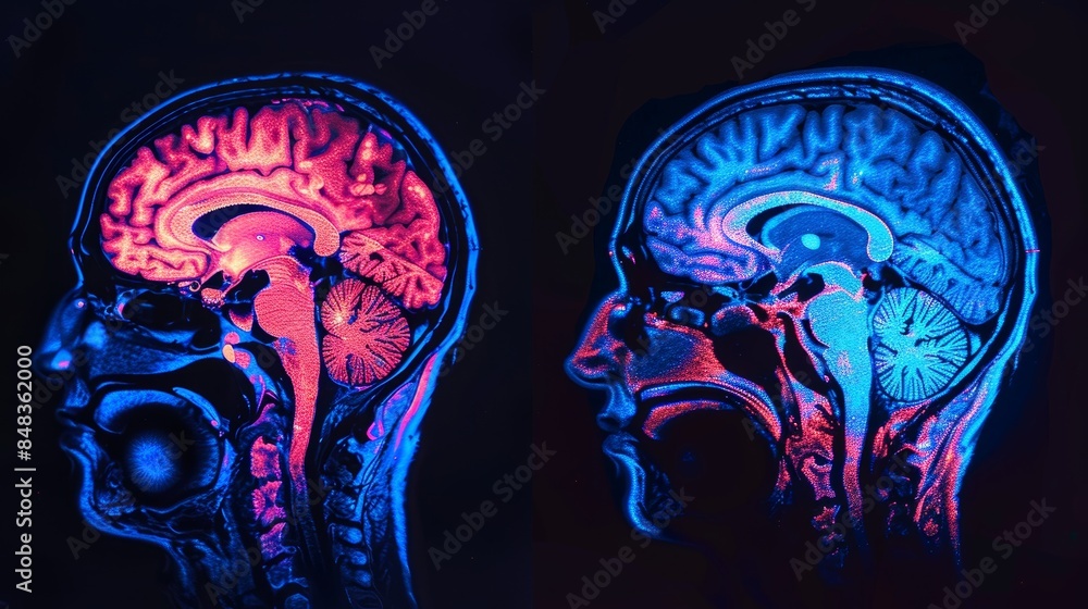 Comparison of Brain Scans Before and After Intermittent Fasting ...