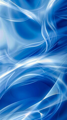 Wall Mural - Abstract blue smooth background
