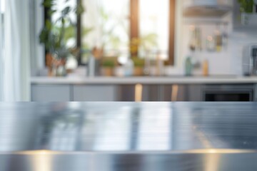 Table Top And Background Blur Interior