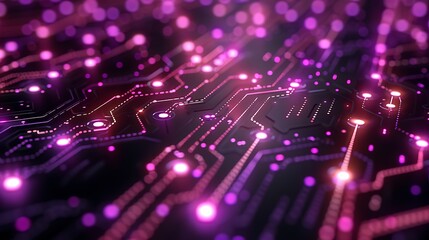 Wall Mural - abstract circuit board tech graph graphic image