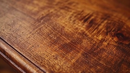 Poster - Rustic wooden table surface. Close-up shot for interior design and texture., close up of a wooden board