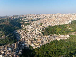 Poster - Aerial View - Ragusa, Italy