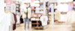 © mangpor2004 - Blur store with bokeh background, business background
