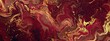 © Imron - maroon and gold background with marbled texture