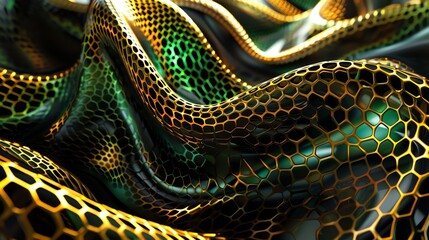 wallpaper wave liquid green gold black luxury, 16:9, HD golden, elegant, emerald, modern, decoration, blue, graphic, banner, fashion, marbling