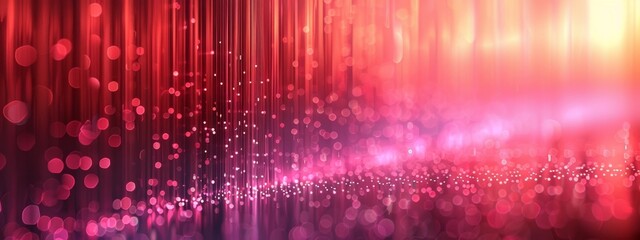 Wall Mural - Beautiful glowing pink and purple bokeh background.