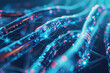 © Emanuel - Web banner with glowing data cables transferring digital information