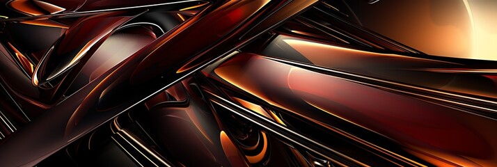 hd wallpaper hd for wallpapers hd, in the style of dark red and dark gold, sharp perspective angles, hyper-realistic details, innovative page design, sleek and stylized, light black and amber 3:1