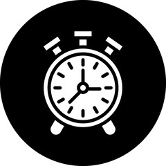 Wall Mural - Vector Design Alarm Clock Icon Style