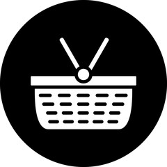 Poster - Vector Design Basket Icon Style