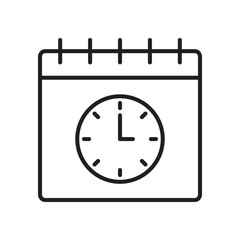 Sticker - Time Management Icon