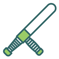 Sticker - Baton Icon