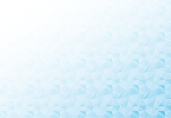 涼しげなポリゴンスタイルの背景イラスト素材 ベクター パターン柄 夏素材 氷 水色