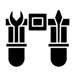 Canvas Print - Tool Belt Icon