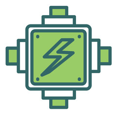 Sticker - Junction Box Icon