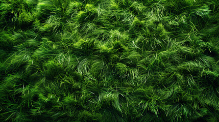 Green material closeup, natural texture or background