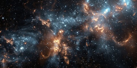 starry background texture