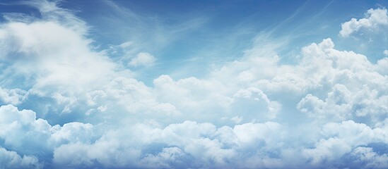 Aufkleber - blue background of texture in the form of sky. Creative banner. Copyspace image