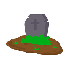 cartoon gravestones of the dead for halloween