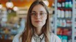 © Sirichat. Camphol - Photograph of a confident female pharmacist in a pharmacy looking at the camera
