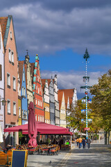 Poster - Main square in Weiden in der Oberpfalz, Germany